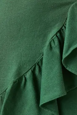 دامن کوتاه چیندار گره ای زنانه کوتون Koton (ساخت ترکیه)