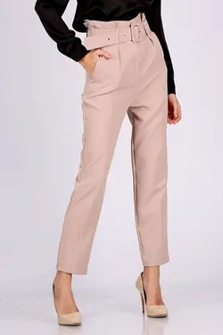 شلوار کمربند دار زنانه اسلیم فیت بیگ دارت BigDart (ساخت ترکیه)