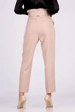 شلوار کمربند دار زنانه اسلیم فیت بیگ دارت BigDart (ساخت ترکیه)