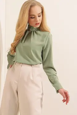 شومیز زنانه یقه اسکی بیگ دارت BigDart (ساخت ترکیه)