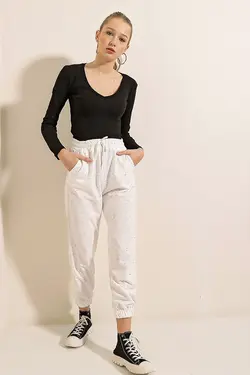 شلوار گرمکن ورزشی نخی زنانه بیگ دارت BigDart (ساخت ترکیه)