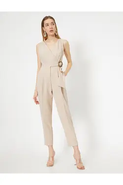 اورال مجلسی ضربدری کمربند دار زنانه اکرو کوتون Koton (ساخت ترکیه)