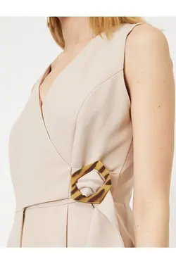 اورال مجلسی ضربدری کمربند دار زنانه اکرو کوتون Koton (ساخت ترکیه)