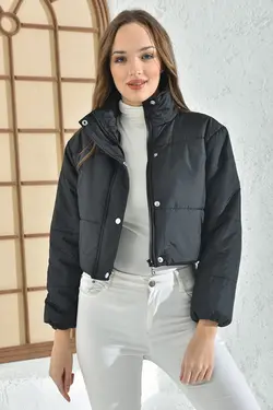 کاپشن بادی مشکی زنانه بیگ دارت BigDart (ساخت ترکیه)