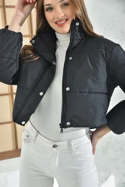 کاپشن بادی مشکی زنانه بیگ دارت BigDart (ساخت ترکیه)