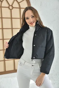 کاپشن بادی مشکی زنانه بیگ دارت BigDart (ساخت ترکیه)