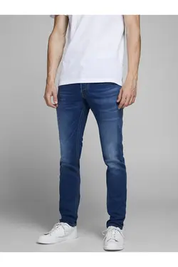 شلوار جین آبی اسکینی  جک اند جونز Jack & Jones (ساخت دانمارک)