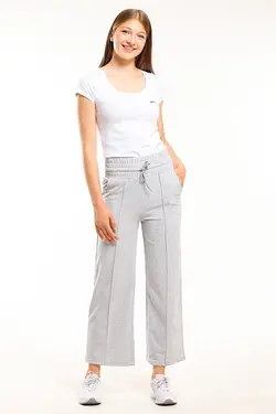 شلوار دمپا گشاد فاق بلند زنانه Peg اسلازنجر Slazenger (ساخت انگلستان)