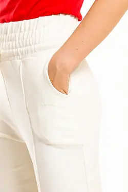 شلوار دمپا گشاد فاق بلند زنانه Peg اسلازنجر Slazenger (ساخت انگلستان)