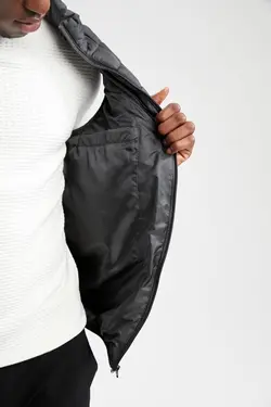 پافر بادی جیبی یقه ایستاده جذب مردانه دفاکتو DeFacto (ساخت ترکیه)