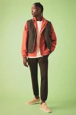 پافر بادی زیپ دار یقه خدمه اسلیم فیت مردانه دفاکتو DeFacto (ساخت ترکیه)