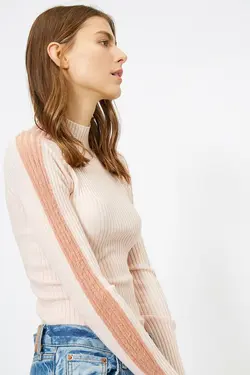ژاکت بافتنی جذب با طرح راه راه زنانه کوتون Koton (ساخت ترکیه)