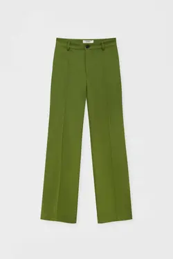 شلوار پارچه‌ای زنانه راسته پول اند بیر Pull & Bear (ساخت اسپانیا)