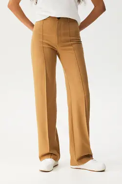 شلوار پارچه‌ای زنانه راسته پول اند بیر Pull & Bear (ساخت اسپانیا)