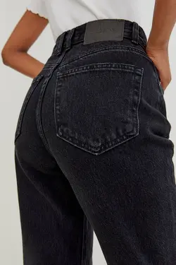 شلوار جین مام استایل فیت زنانه پول اند بیر Pull & Bear (ساخت اسپانیا)