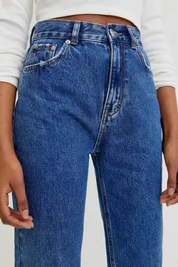 شلوار جین مام استایل فیت زنانه پول اند بیر Pull & Bear (ساخت اسپانیا)