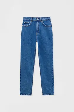 شلوار جین مام استایل فیت زنانه پول اند بیر Pull & Bear (ساخت اسپانیا)