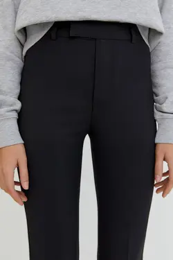 شلوار زنانه پارچه‌ای دمپا گشاد پول اند بیر Pull & Bear (ساخت اسپانیا)