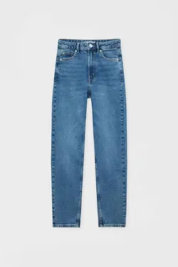 شلوار جین زنانه مام استایل فیت پول اند بیر Pull & Bear (ساخت اسپانیا)