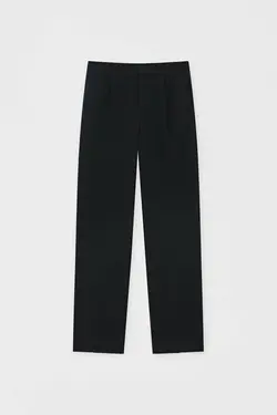 شلوار زنانه راسته چین دار پول اند بیر Pull & Bear (ساخت اسپانیا)