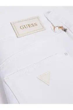 شلوار جین سفید مدل راسته جیب دار زنانه گس Guess (ساخت آمریکا)