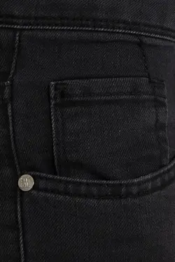 شلوار جین خاکستری مشکی اسلیم فیت پارچه پنبه ای باریک آنتراسیت حاتم اوغلو Hatemoglu (ساخت ترکیه)
