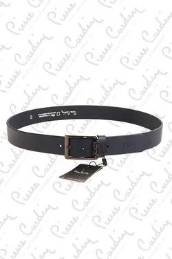 کمربند چرمی مردانه  پیر کاردین Pierre Cardin (ساخت فرانسه)