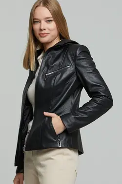 کت چرم زنانه دریموند derimod (ساخت ترکیه)