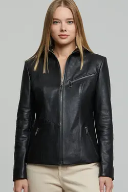 کت چرم زنانه دریموند derimod (ساخت ترکیه)