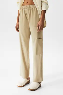 شلوار زنانه راسته پول اند بیر Pull & Bear (ساخت اسپانیا)