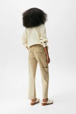 شلوار زنانه راسته پول اند بیر Pull & Bear (ساخت اسپانیا)