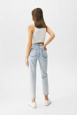 شلوار جین زنانه مدل مام استایل فیت پول اند بیر Pull & Bear (ساخت اسپانیا)