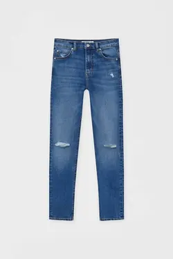 شلوار جین زنانه فیت پول اند بیر Pull & Bear (ساخت اسپانیا)