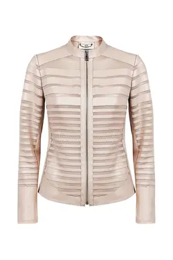 کاپشن جلو زیپ دارمدل کوتاه  آستین بلند زنانه دسا Desa (ساخت ترکیه)