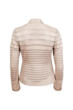 کاپشن جلو زیپ دارمدل کوتاه  آستین بلند زنانه دسا Desa (ساخت ترکیه)