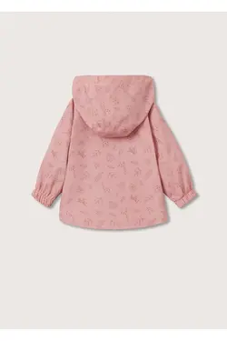 سویشرت و بادگیر کلاهدار طرح دار دخترانه مانگو MANGO (ساخت اسپانیا)