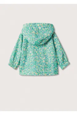 سویشرت و بادگیر کلاهدار طرح دار دخترانه مانگو MANGO (ساخت اسپانیا)