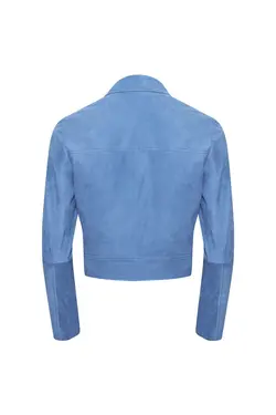 کت جیر زیپ دار یقه پیراهنی آستین بلند زنانه دسا Desa (ساخت ترکیه)