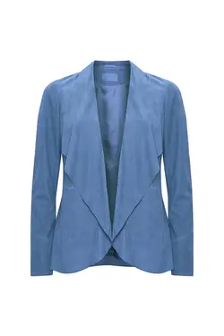 ژاکت چرم یقه شال آستین بلند زنانه دسا Desa (ساخت ترکیه)