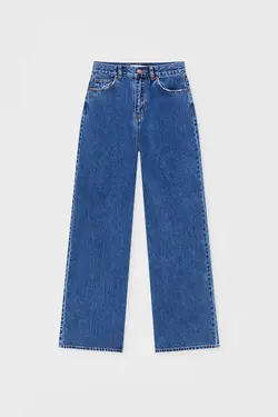 شلوار جین زنانه دمپا پول اند بیر Pull & Bear (ساخت اسپانیا)