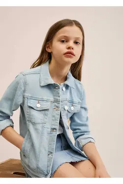 کت جین نخی دخترانه مانگو MANGO (ساخت اسپانیا)