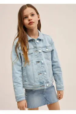 کت جین نخی دخترانه مانگو MANGO (ساخت اسپانیا)