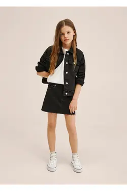 کت جین نخی دخترانه مانگو MANGO (ساخت اسپانیا)