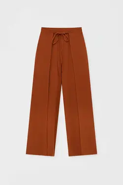 شلوار زنانه آجری پول اند بیر Pull & Bear (ساخت اسپانیا)