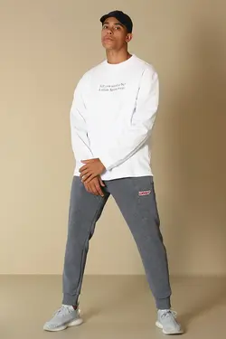 شلوار ورزشی مردانه ونر آنتراسیت لوفیان Lufian (ساخت ترکیه)