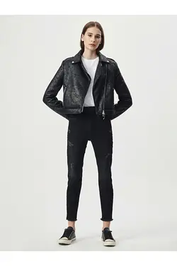 کت چرم زنانه ال تی بی LTB (ساخت ترکیه)