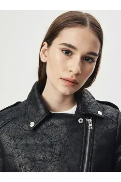 کت چرم زنانه ال تی بی LTB (ساخت ترکیه)