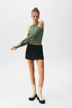 دامن کوتاه زنانه پول اند بیر Pull & Bear (ساخت اسپانیا)