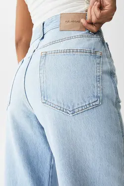 شلوار جین زنانه راسته پول اند بیر Pull & Bear (ساخت اسپانیا)