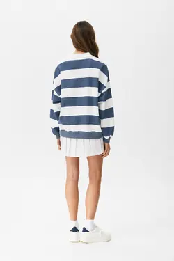 دامن کوتاه چین دار پول اند بیر Pull & Bear (ساخت اسپانیا)